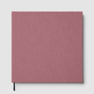 Calm & simple visual mauve textured background guest book