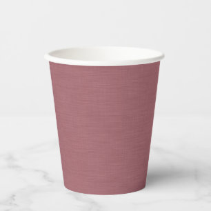Calm & simple visual mauve textured background paper cups