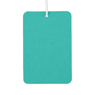 Calm & simple visual teal textured background car air freshener