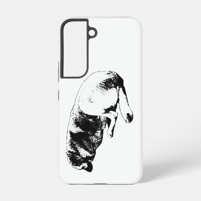Calm That Stays Samsung Galaxy S22 Case (Back)