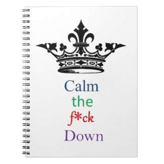 Calm the F*ck Down Notebook