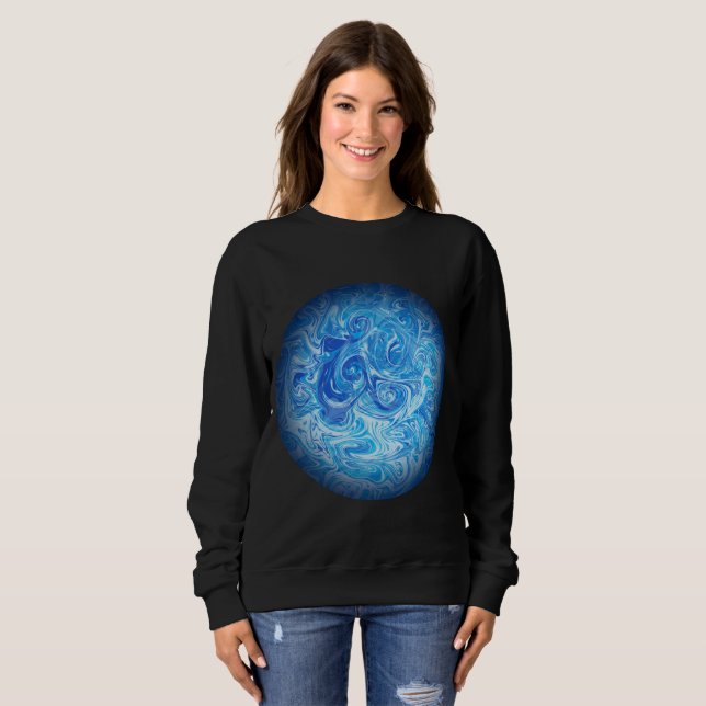 Calm Tide Aesthetic Hoodie (Front Full)
