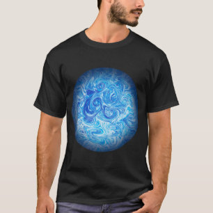 Calm Tide Fluid Art T-Shirt
