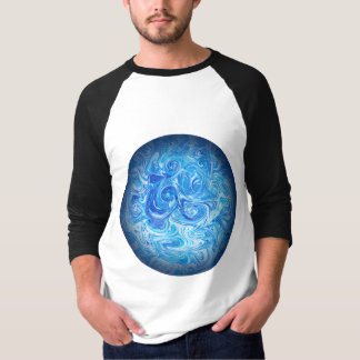 Calm Tide Fluid Art T-Shirt