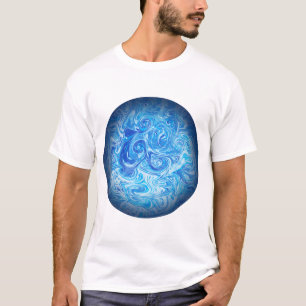 Calm Tide Fluid Art T-Shirt