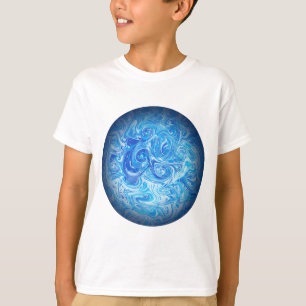 Calm Tide Fluid Art T-Shirt