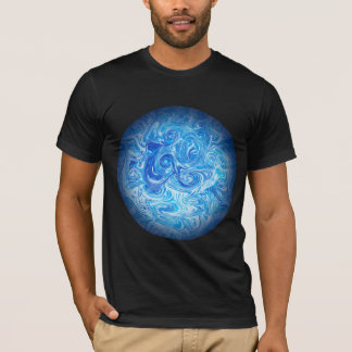 Calm Tide Fluid Art T-Shirt
