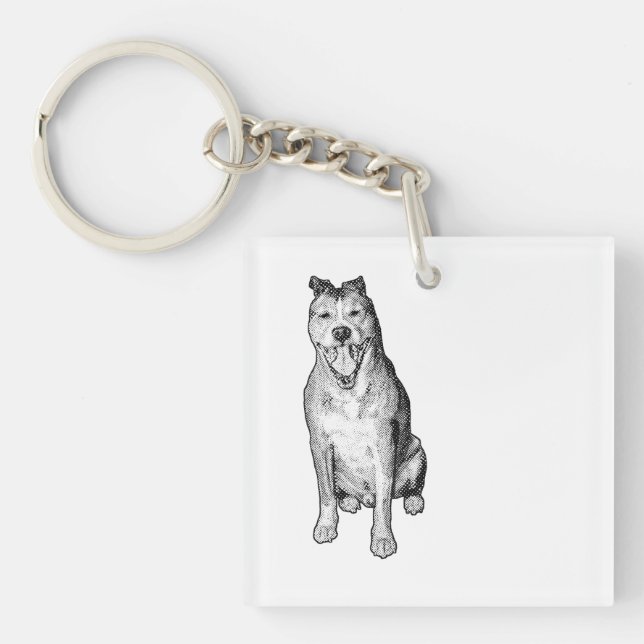 Calm Tonal Shape Key Ring (Front)