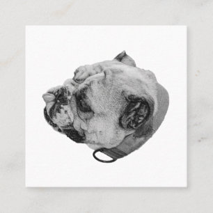 Calm Warm Connection Square Business Card