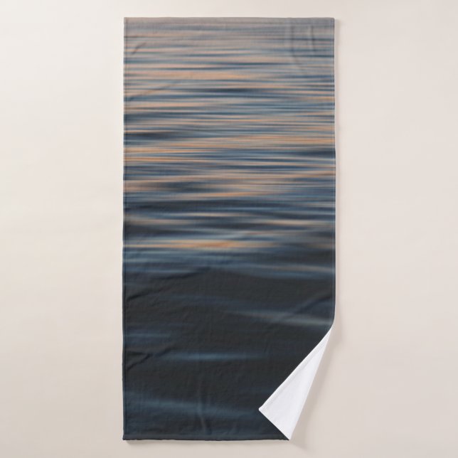 Calm waters bath towel (Bath Towel)