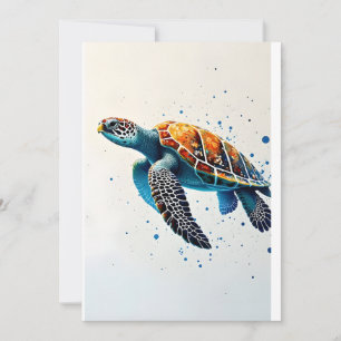 Calm Waters: Celebrate Sea Turtles with ocean Save The Date