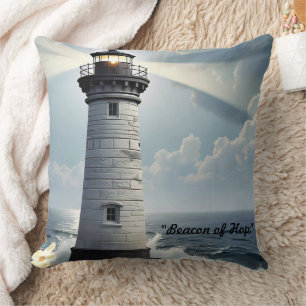 "Calm Waters Rise" Cushion