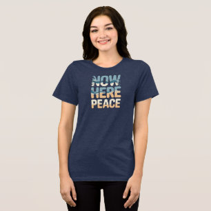 Calm Wave Minimal Mental Wellness Tee