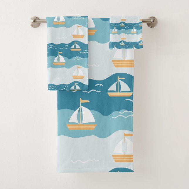 Calm wave towels (Insitu)