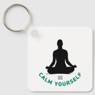 CALM YOURSELF Acrylic Keychain