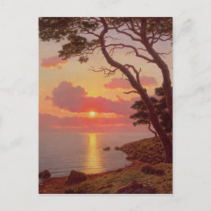 Calme de Soir, Cote d'Azur Postcard