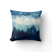 CALMING BLUE Colour Therapy 2-Sided Pillow