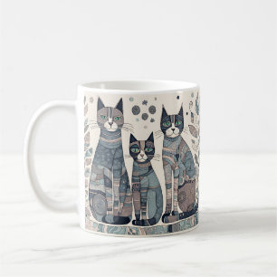 calming cats coffee mug
