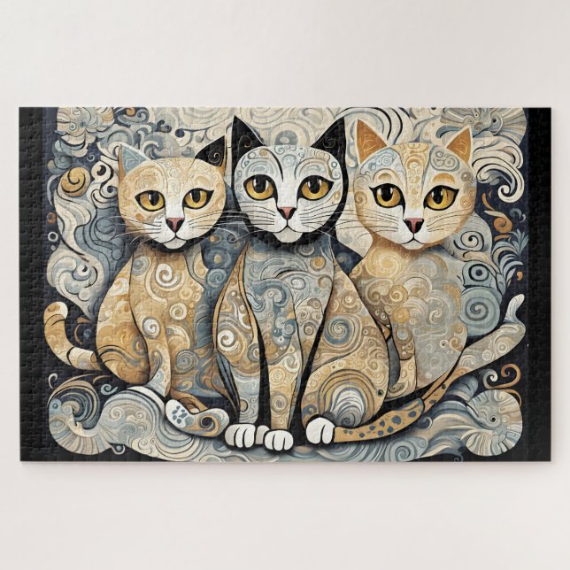 calming cats puzzle (Horizontal)