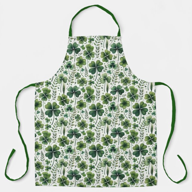 Calming Clovers Apron (Front)