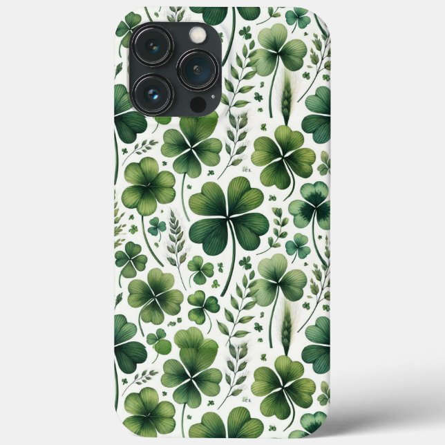 Calming Clovers Case-Mate iPhone Case (Back)