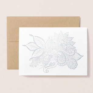 calming moments greeting card