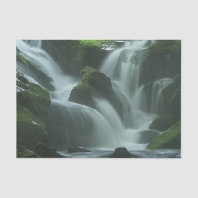 Calming Waterfall Tissue Paper (Front)