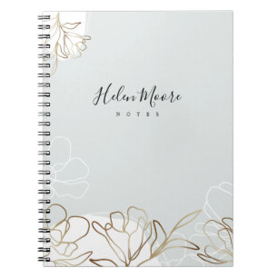 Calmness Nature Inspited Personalised Notebook