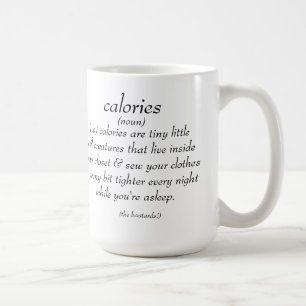 Calories "the real definition" mug