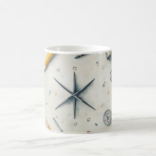 caltrop, an old military device consisting of meta coffee mug