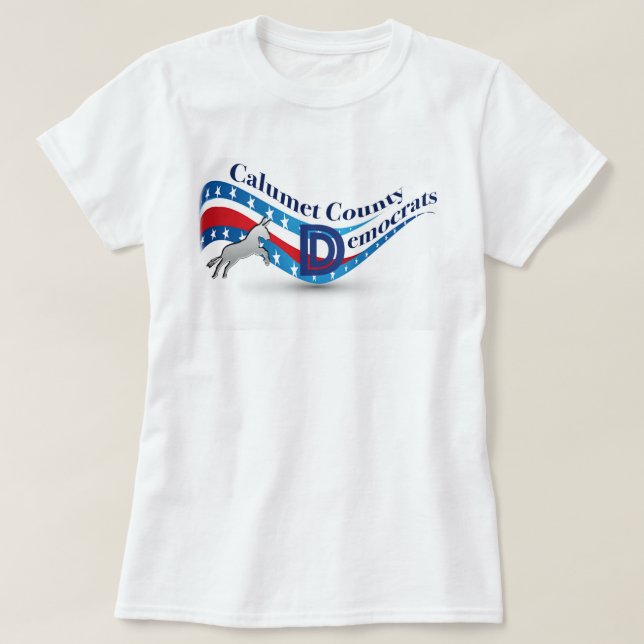 Calumet County Democrats - Women's t-shirt * (Design Front)