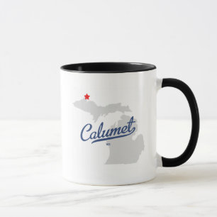 Calumet Michigan MI Shirt Mug