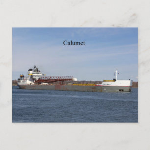 Calumet post card