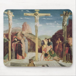 Calvary, after a painting by Andrea Mantegna Mouse Pad
