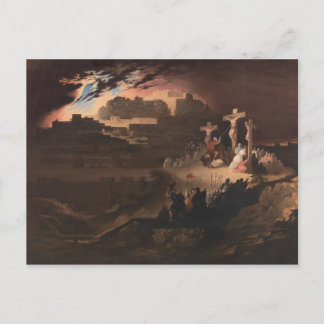 Calvary by John Martin Postcard