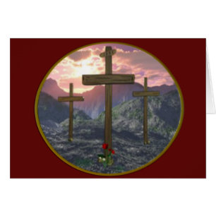calvary digital art cross