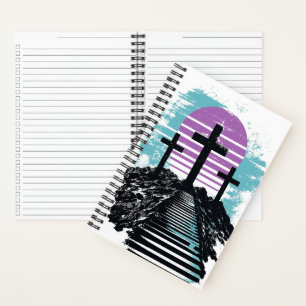 Calvary Golgotha it is finished Modern Christian Notebook