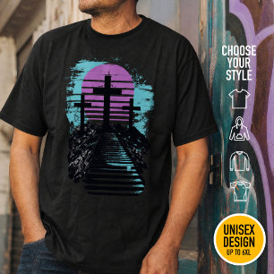 Calvary Golgotha it is finished Modern Christian T-Shirt