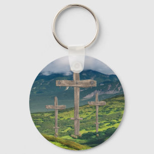 Calvary Key Ring