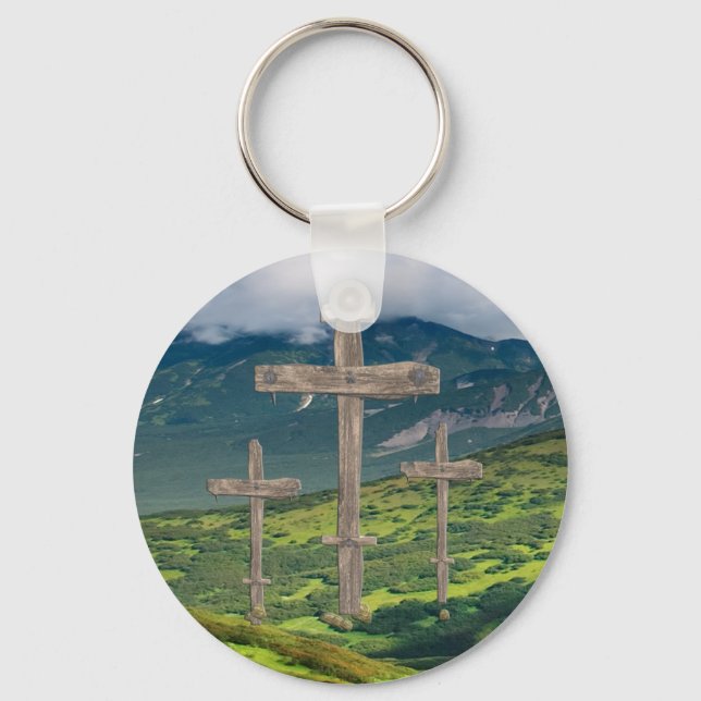 Calvary Key Ring (Front)