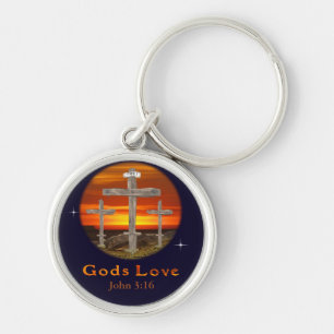 Calvary  key ring