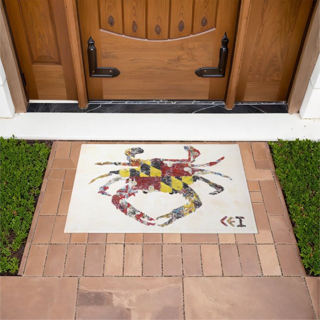 Calver the Maryland crab doormat (Outdoor)