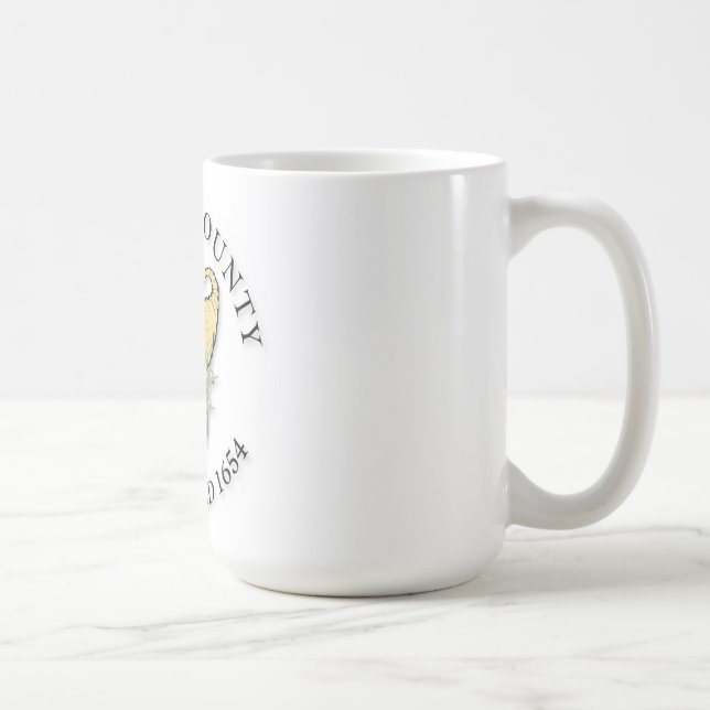 Calvert county seal coffee mug (Right)