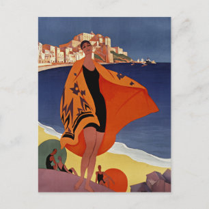 Calvi city in Haute-Corse, France Postcard
