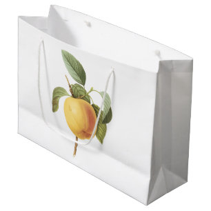 Calville apple(Malus sp.) by Redouté Large Gift Bag