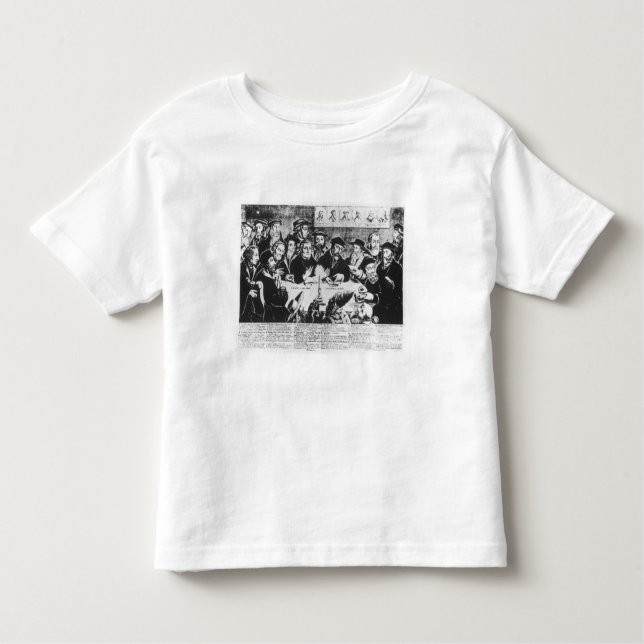 Calvin and Luther (engraving) Toddler T-Shirt (Front)