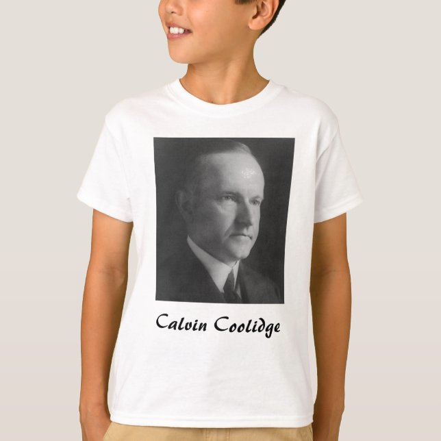 Calvin Coolidge 30 T-Shirt (Front)