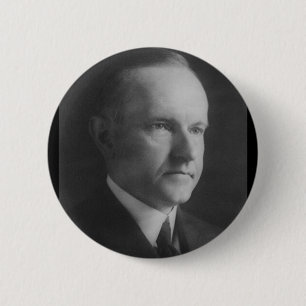 Calvin Coolidge 6 Cm Round Badge