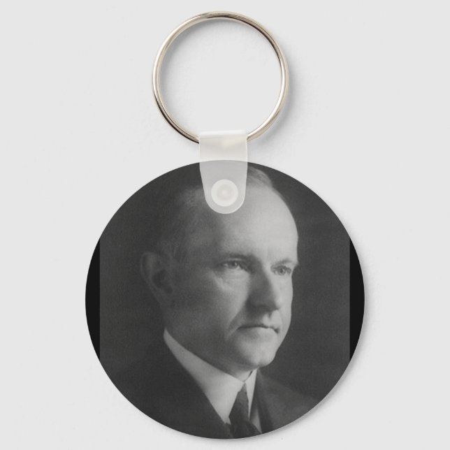 Calvin Coolidge Key Ring (Front)