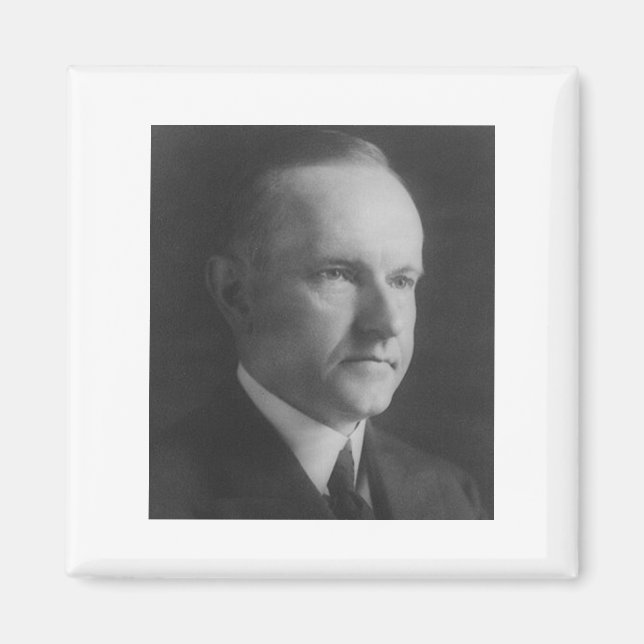 Calvin Coolidge Magnet (Front)